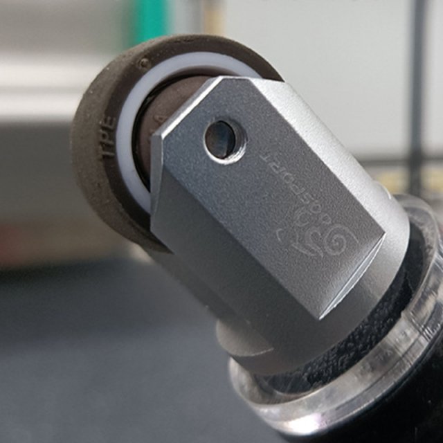 Folding Bike Seatpost Mount Swivel Caster Wheel Embedded Eas - 图0