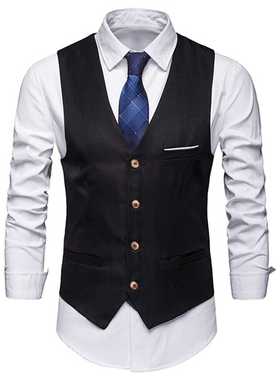 2020 New Men's Classic Formal Business Men Solid Color Suit