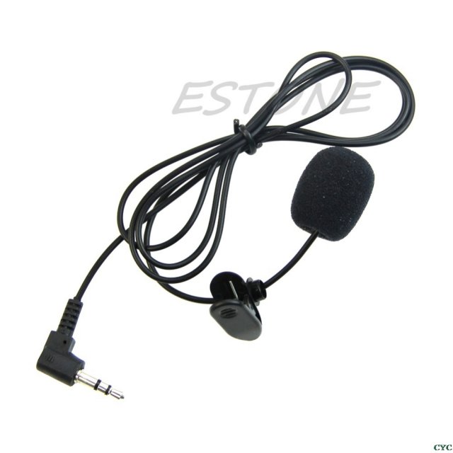 Mini Hands Free Clip On Lapel Microphone Mic For PC Notebook - 图0