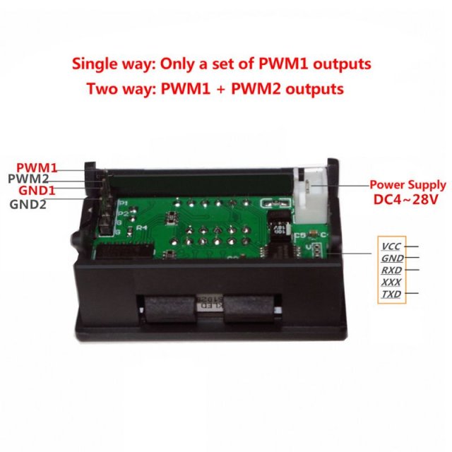 1Hz~160KHz DC 4-30V Single Signal Generator PWM Pulse Freque - 图2