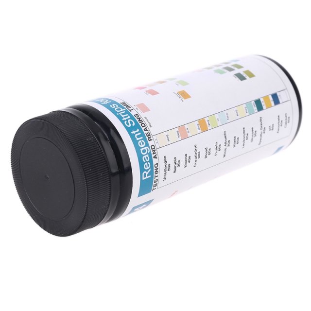 URS-14 100strips Urinalysis Reagent Test Paper Urine Test St - 图0