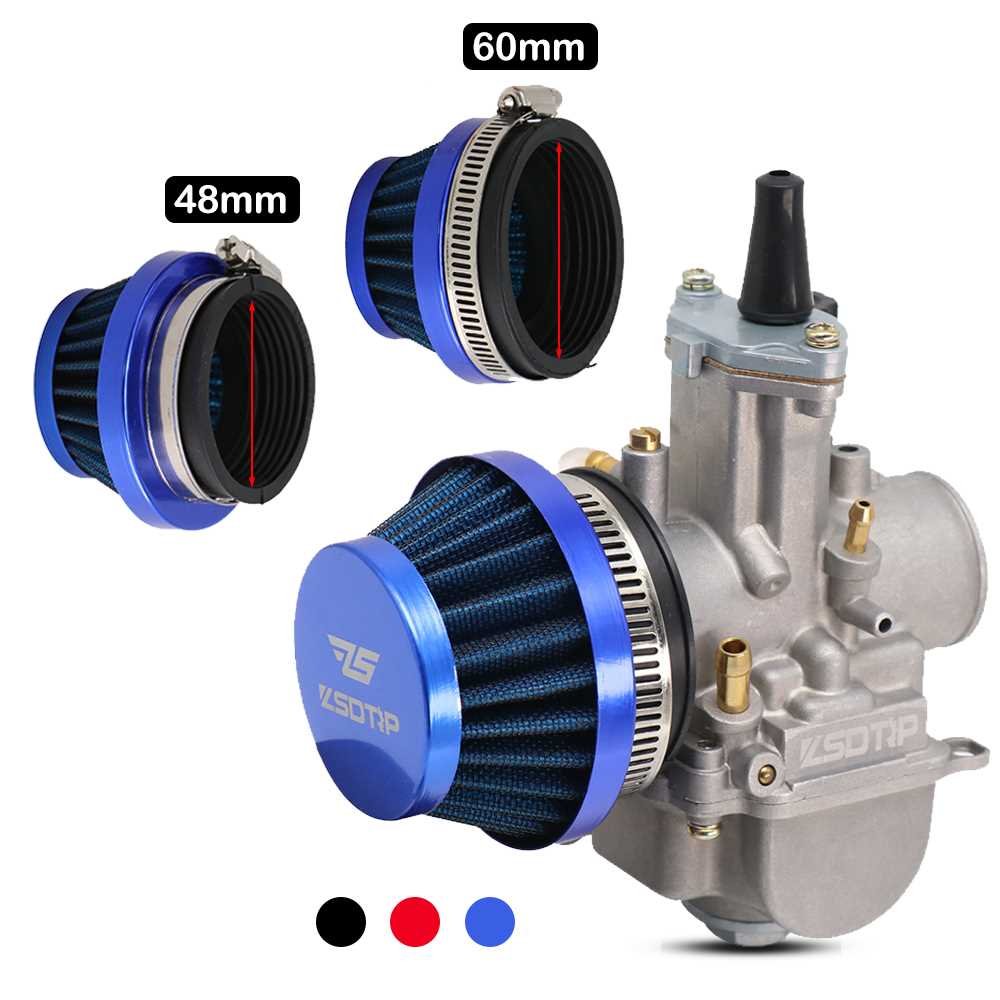 Intake AIR-FILTER Bike Universal Motorcycle 55mm Mushroom-He-图2