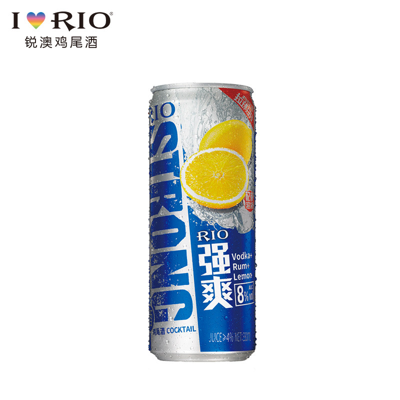 rio锐澳套装洋酒本榨+强爽预调酒 恒谦酒类预调鸡尾酒/Alcopop