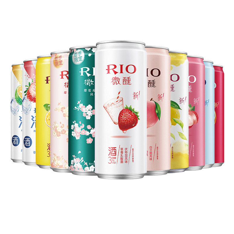 rio锐澳微醺预调鸡尾酒330ml果酒 恒谦酒类预调鸡尾酒/Alcopop
