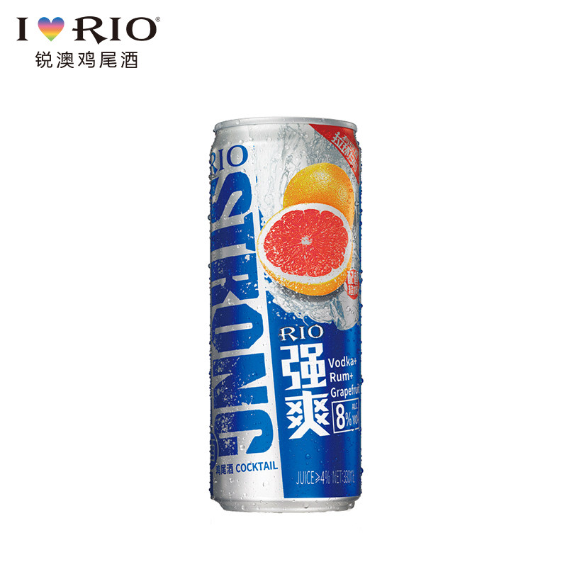 rio锐澳套装洋酒本榨+强爽预调酒 恒谦酒类预调鸡尾酒/Alcopop