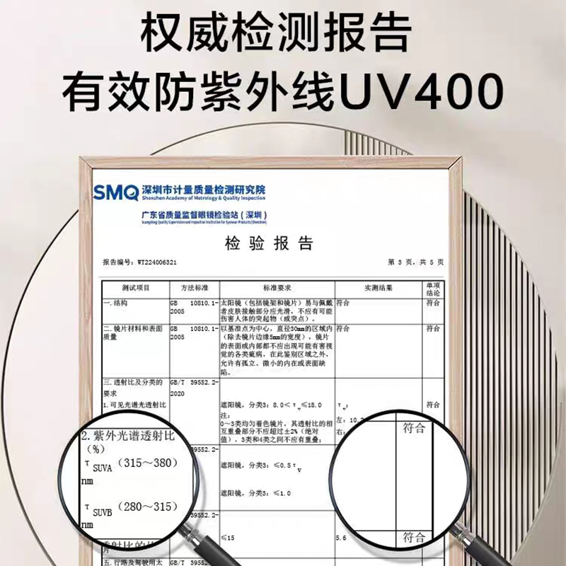 Cookie王嘉尔同款gm猫眼窄框墨镜女夏2024新款防晒防紫外线章若楠 - 图0