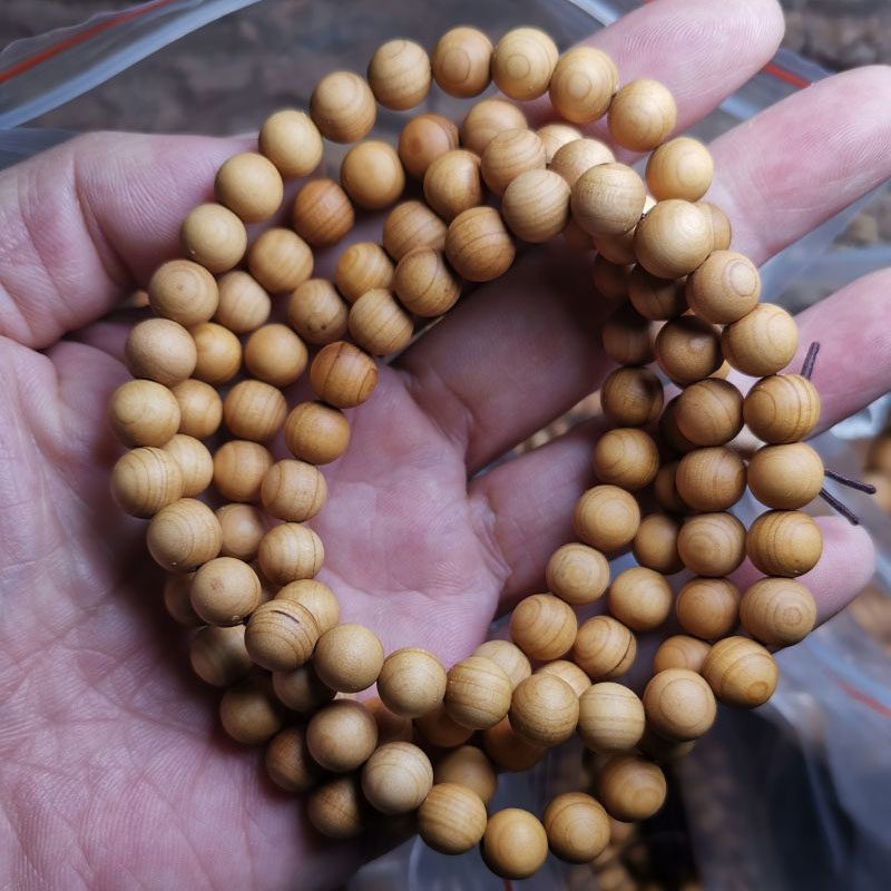 太行崖柏木素珠雕刻手串2圈手链2.0男女配饰108原木项链手链文玩,淘宝优惠券,粉丝福利购,淘宝优惠卷