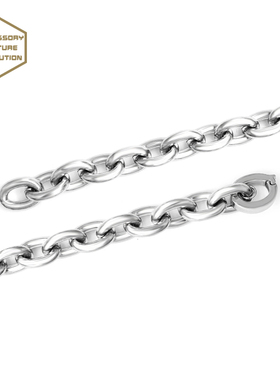 CHOOSE银色嘻哈INS潮男女项链