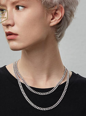 ace宝石环形嘻哈风项链