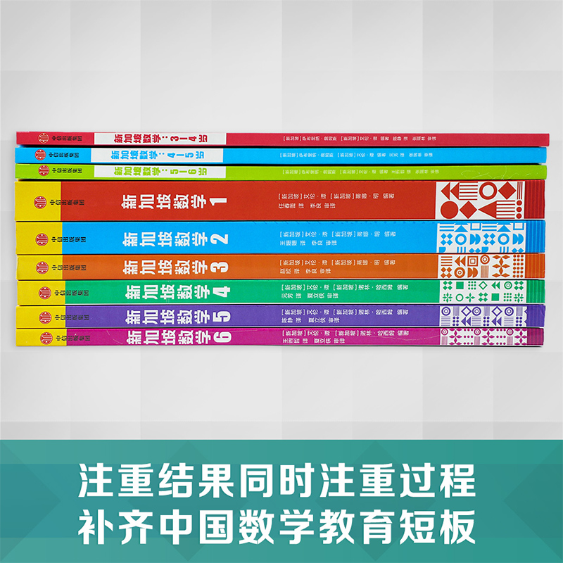 新加坡数学系列套装9册 3-12岁小学数学启蒙中文版学前教育数学思维训练幼儿园启蒙课本小班中班大班升小学数学练习册中信正版-图3