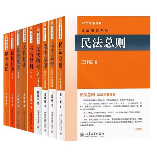 新华正版 王泽鉴民法思维请求权基础/民法总则/债法原理/侵权行为/不当得利/民法物权/概要/人格权法/人身损害赔偿 王泽鉴天龙八部 - 图3