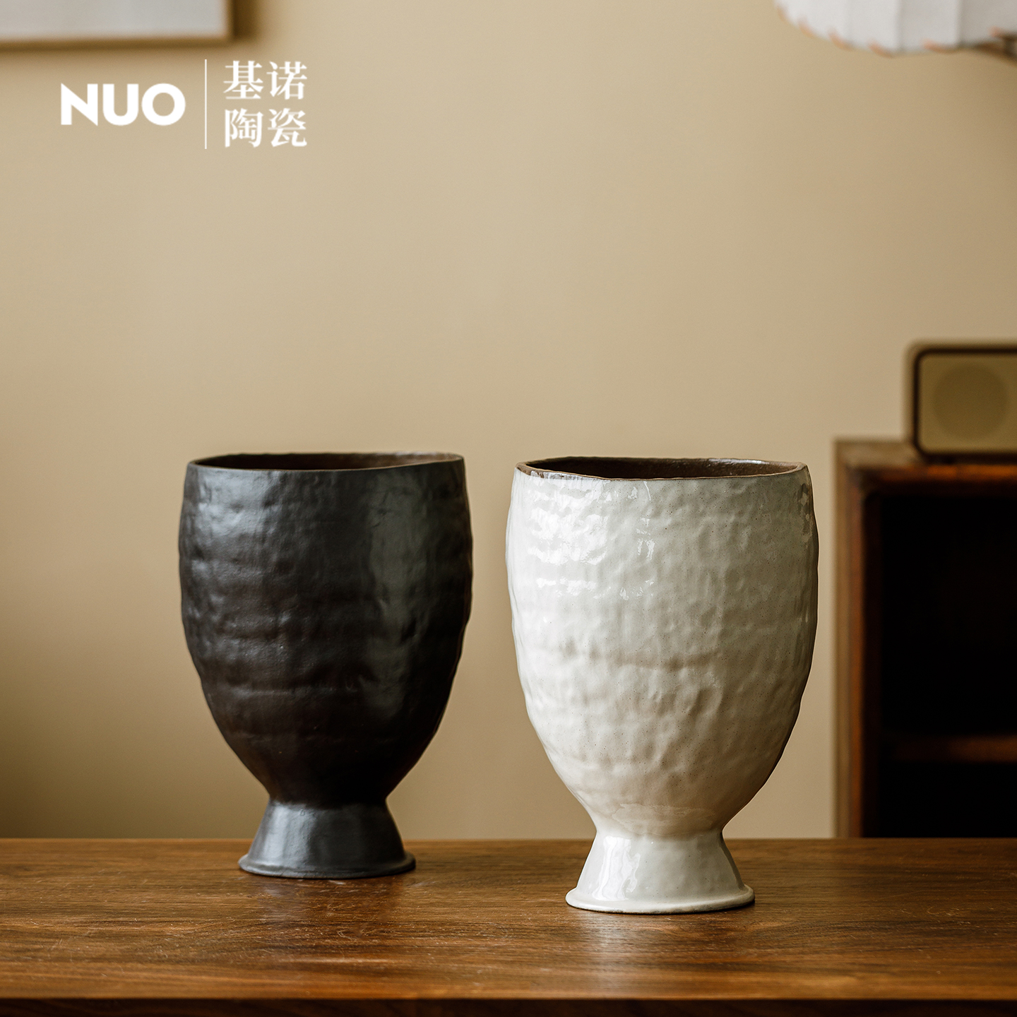 景德镇简约陶瓷花盆阳台家用水培多肉盆兰花蝴蝶兰发财树月季盆栽 - 图2