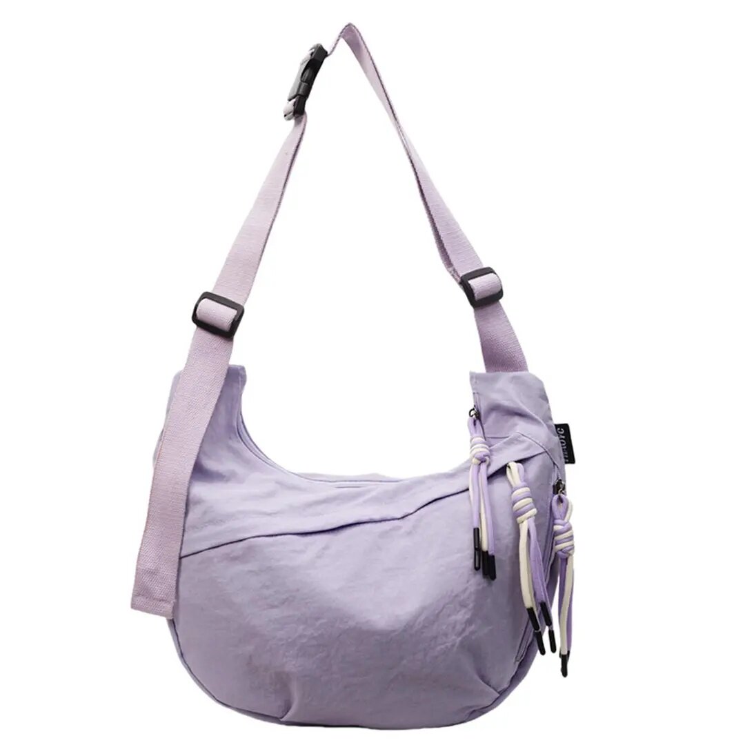 Tanyu Nylon Dumpling Bag Large Capacity Lightweight Crossbody
