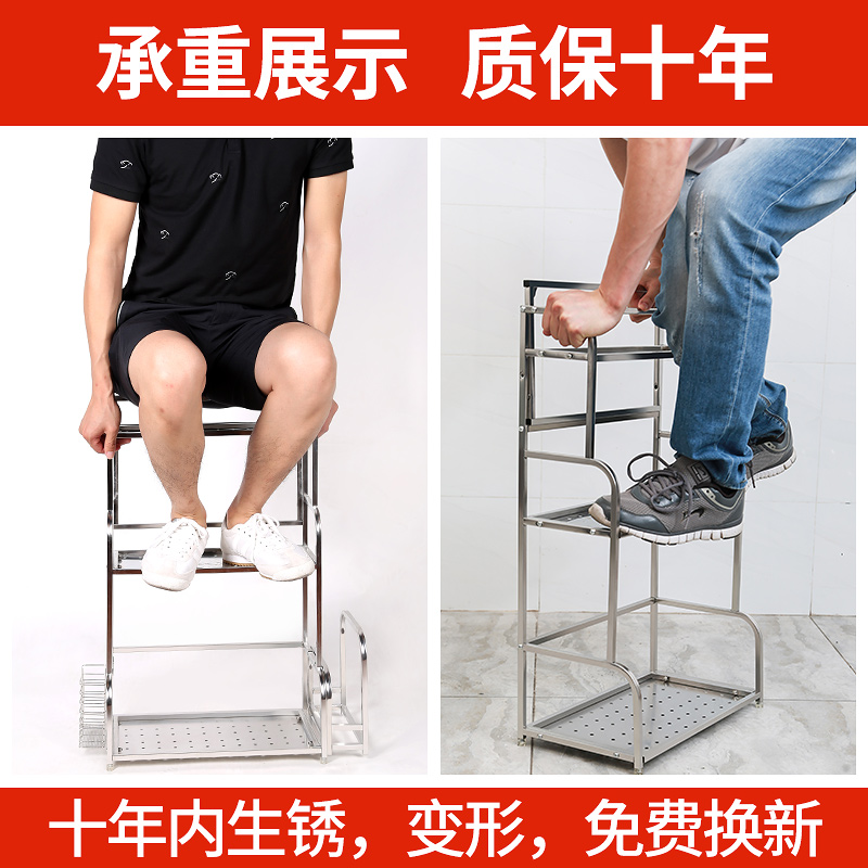 厨房置物架台面收纳架不锈钢调料调味罐油盐酱醋刀架用品家用大全 - 图2