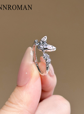 小猫戒指女高级感甜酷风