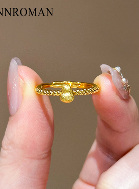 国潮砂金福禄葫芦可调女戒