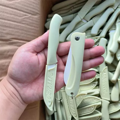 Керамический портативный острый складной нож для школьников для домашнего использования