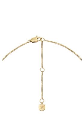 代购Fossil/化石黄金项链简约精致轻奢百搭女款锁骨链