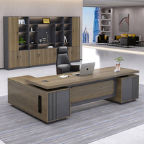 Desk boss table minimalist Hyundai president Grand Bandai managers desk head office owner table and chairs combination