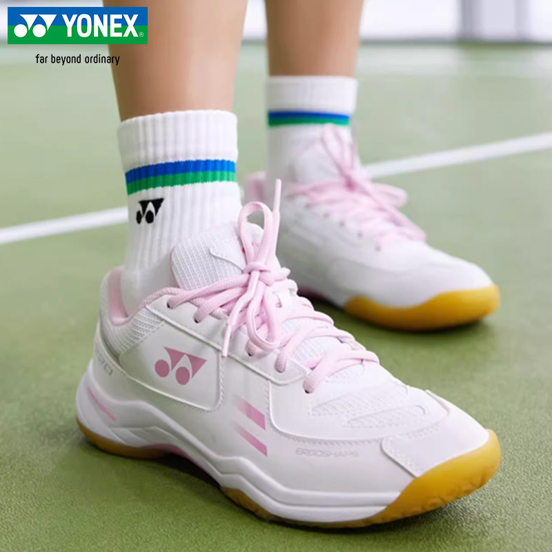 新品YONEX尤尼克斯羽毛球鞋SHB220专业男女减震耐磨透气YY球鞋 - 图0