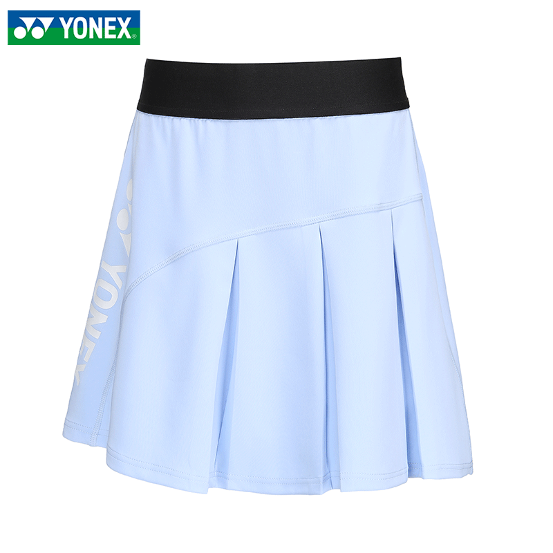 新品yonex尤尼克斯羽毛球服短裙女运动百褶裙训练服220253BCR正品 - 图3