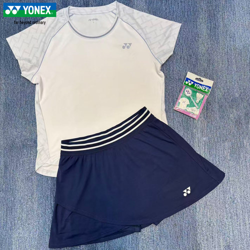 2026新款YONEX尤尼克斯羽毛球服短裙女速干yy运动裙子比赛2200726 - 图3