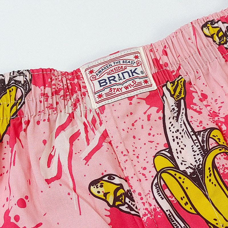 BRINK 阿罗裤睡衣男夏短裤男宽松睡裤平角情侣裤衩内裤女家居大码,淘宝优惠券,粉丝福利购,淘宝优惠卷
