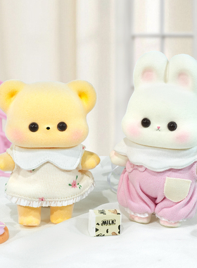 可爱萌宠换装摆件盲盒创意饰品