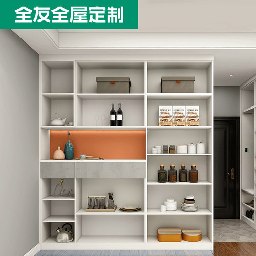 全友全屋定制自制衣帽间开放式定做生态衣柜diy柜子组合家具 - 图2