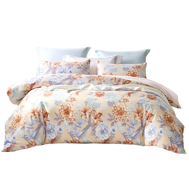 富安娜家纺床单四件套全棉被套被罩加厚双人纯棉磨毛床上床品套件,淘宝优惠券,粉丝福利购,淘宝优惠卷