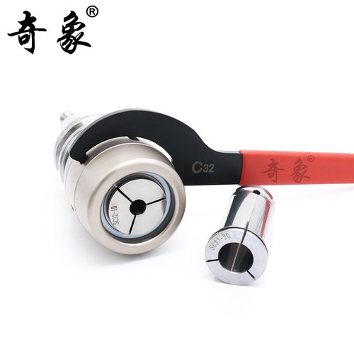 BT40强力刀柄 BT40-C32-105 bt50-C42-135BT30夹头双防尘强力刀柄 - 图3