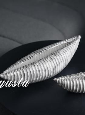 创意中古风客厅书房酒店样板间电视柜玄关家居高级装饰摆件工艺品