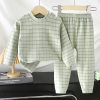 Children's home clothes set autumn and winter men's clothing