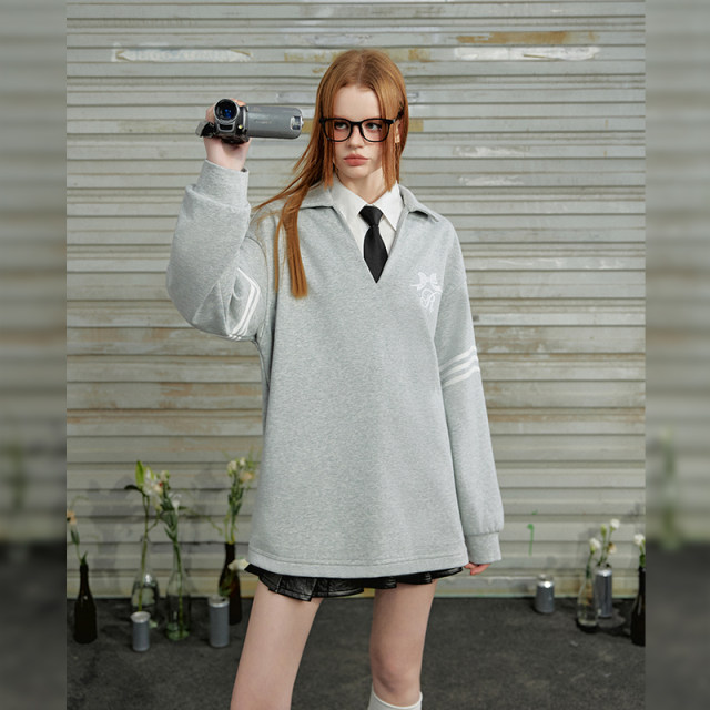 UNIFREE American retro style sweatshirt