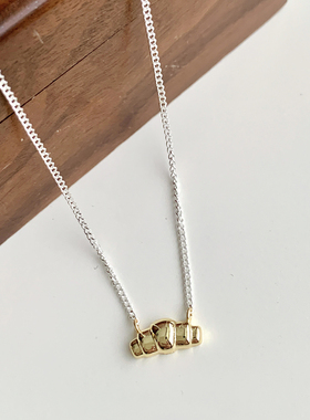 项链女款高级感轻奢小众学生党锁骨链2025新款吊坠首饰配饰送女友