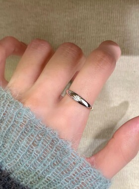 精致星芒戒指女ins风甜美气质轻奢百搭叠戴开口指环个性食指戒潮