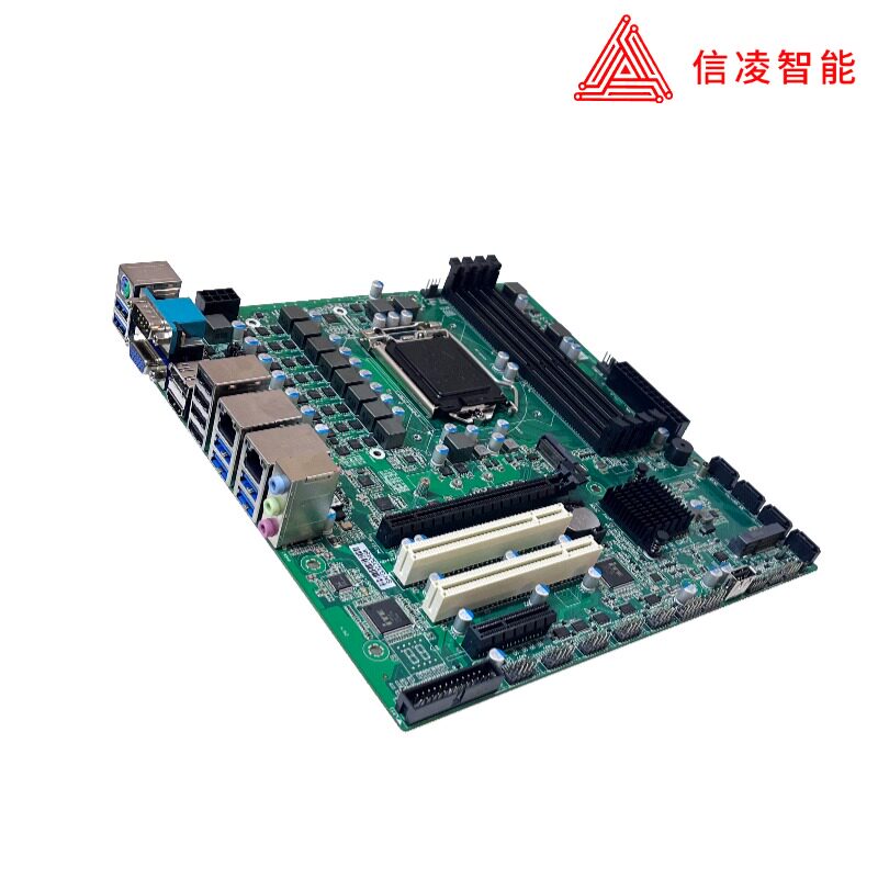 10/11代MATX母板 4槽工业主板 B560 4U壁挂式工控机主板