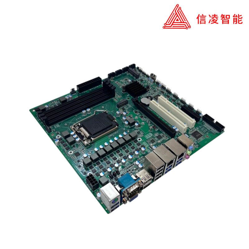 10/11代MATX母板 4槽工业主板 B560 4U壁挂式工控机主板