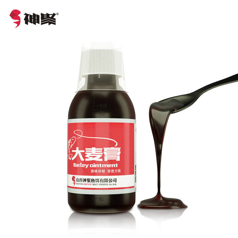 神聚 大麦膏 钓鱼诱鱼剂 黑坑小药添加剂 鲫鱼鲤鱼草鱼竞技休闲,淘宝优惠券,粉丝福利购,淘宝优惠卷