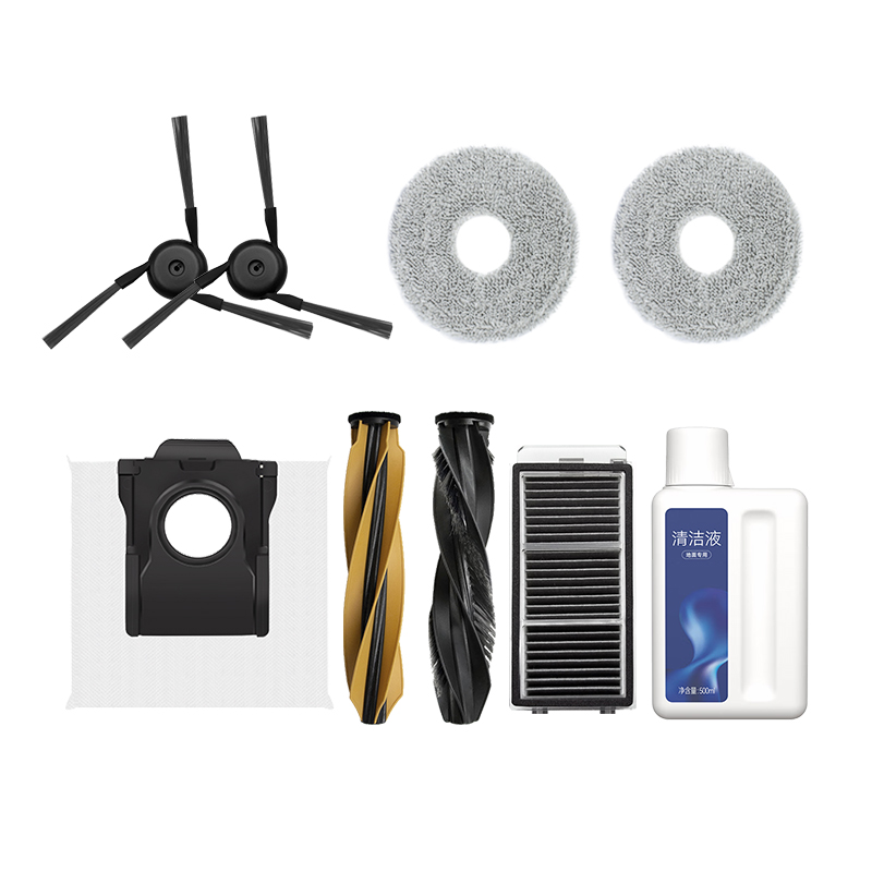 适追觅扫拖地机器人X40Pro增强版配件滤网滚边刷拖抹布尘袋清洁液 - 图3