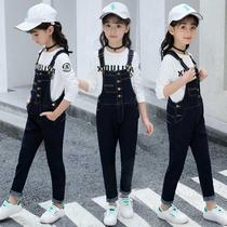 Tide Fashion Student Children Cuddling Bag Pants Girls Suit-Shirt Holding Baby Bag Denim 2021 CUHK T Great New Child
