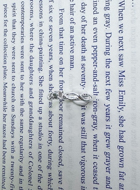 S999足银铃兰开口戒指