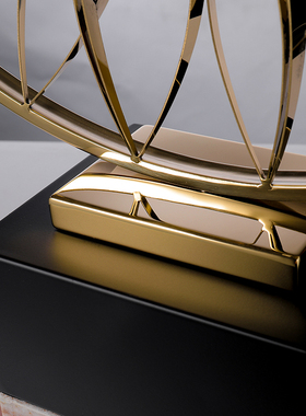 客厅茶几酒柜房间装饰品不锈钢