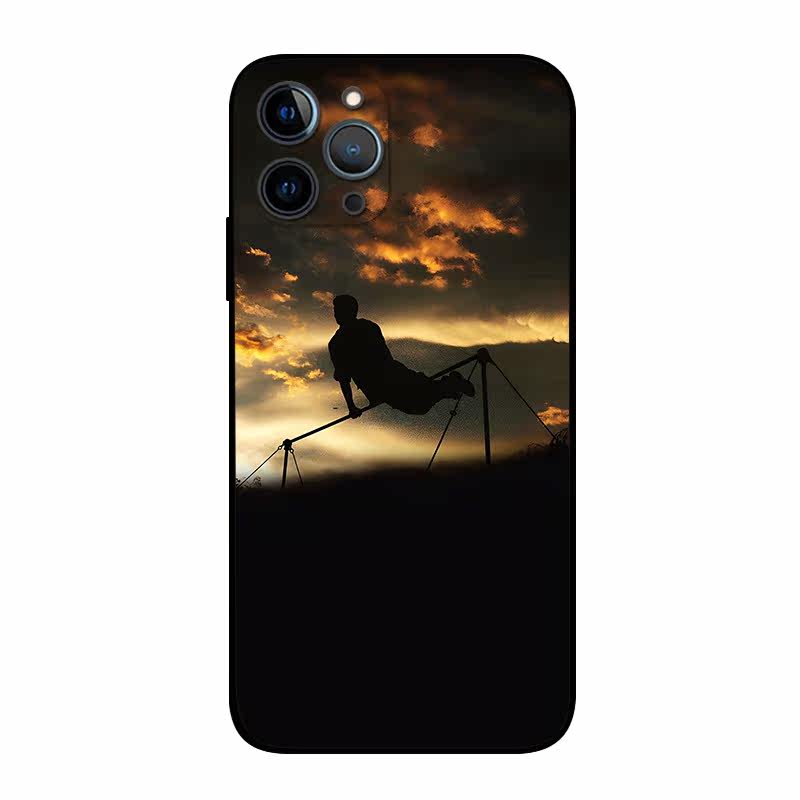 适用iPhone15ProMax部队剪影手机壳军旅风苹果14plus13Mini12p11p8照片定制XsMax军迷爱好者se3液态硅胶套XR
