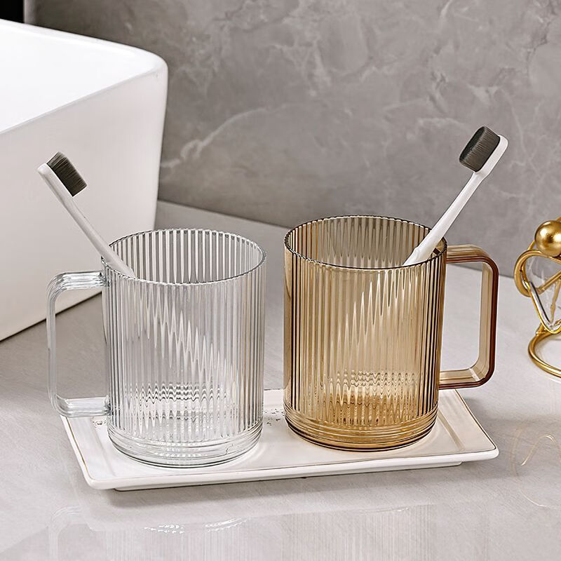 加加林(JAJALIN)牙刷杯漱口杯子网红款牙缸牙具家用洗漱杯男女 - 图1