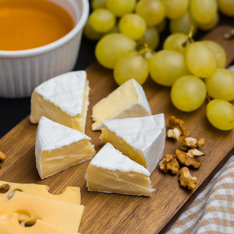 琪雷萨金文奶酪 丹麦金文布里奶酪cheese白霉软干酪即食西餐包邮 - 图1