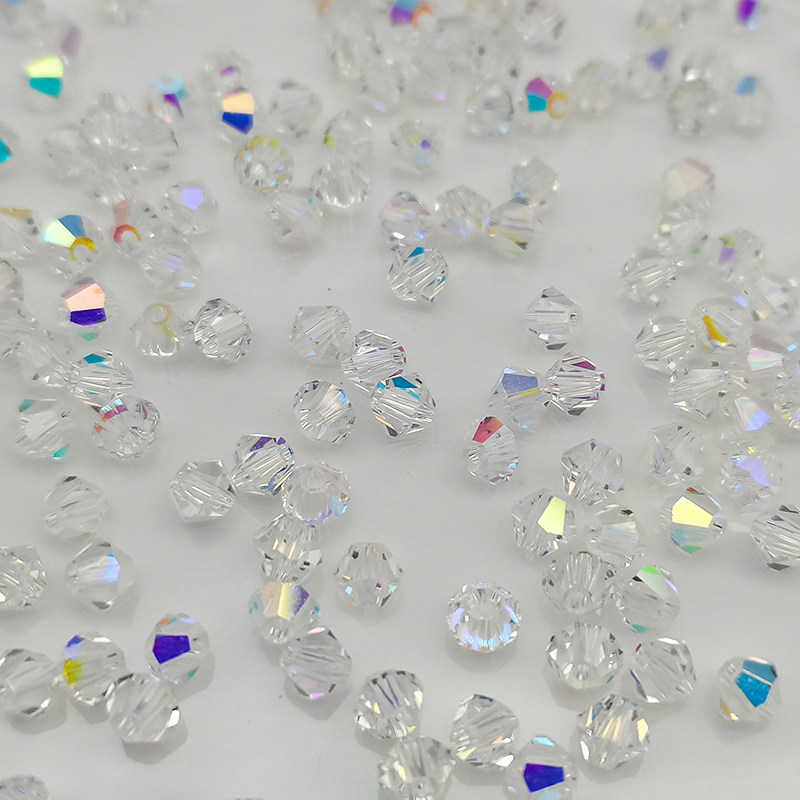 精品4mm卡4菱形珠AAAAA压顶整包 DIY散珠子水晶尖珠两头尖头饰品,淘宝优惠券,粉丝福利购,淘宝优惠卷