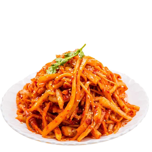 桔梗韩国风味泡菜245g/袋韩式辣白菜狗宝桔梗朝鲜族泡菜延边特产 - 图3