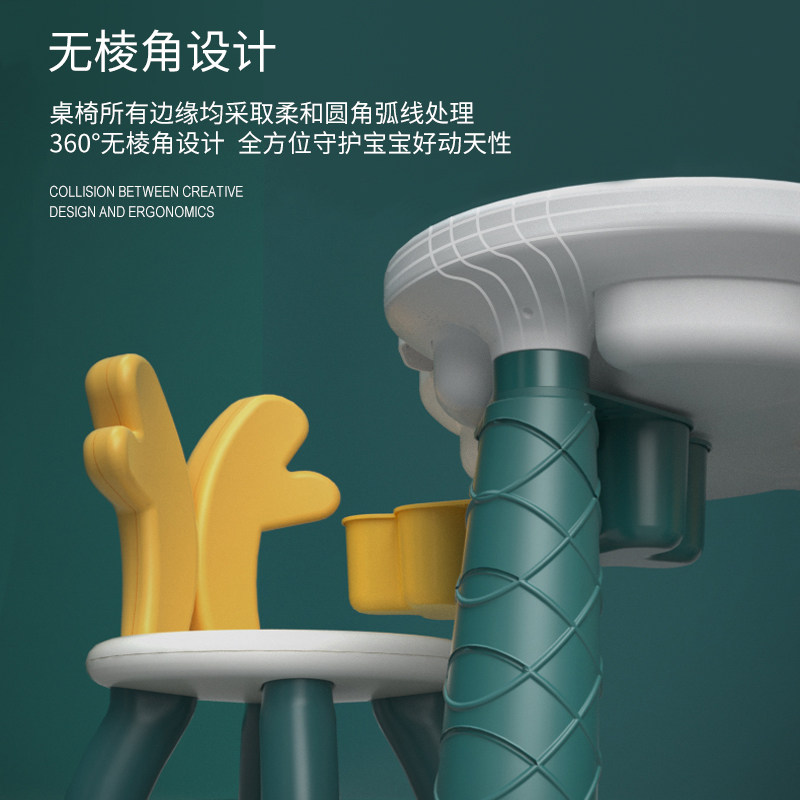 益智拼装大颗粒积木桌2积木玩具 联决母婴建构/拼插积木