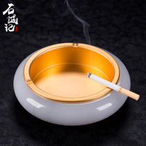 Shicheng Remember Marble Ashtrays Cigar Creative Home Personality Luxurious Living Room Fashion Uptrend Natural Stones